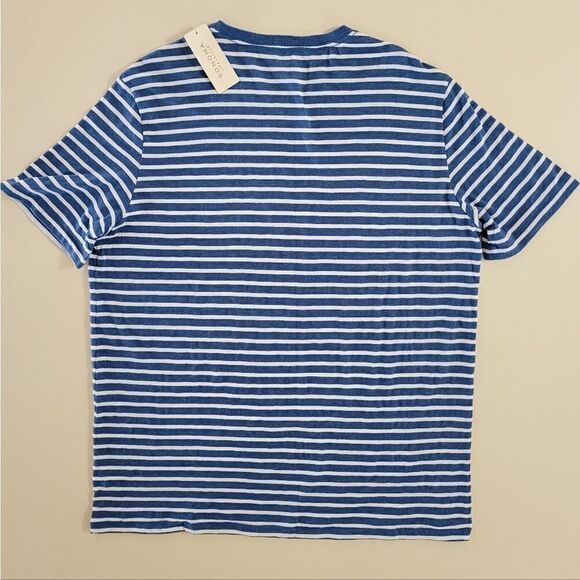 Men's Sonoma Goods For Life Short Sleeve Crewneck Striped Shirt - Picture 8 of 8